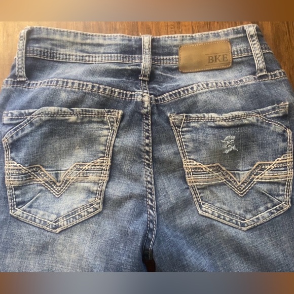 BKE Mason Tapered Blue Jeans - Picture 3 of 5